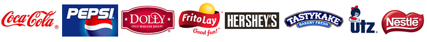 We carry a wide variety of vending products